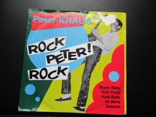 SINGLE  VON  PETER KRAUS  ROCK, PETER, ROCK  ...