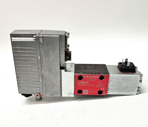 MOOG D920-143 ~ Servo Proportional Valve ~ R16KB910HXYX ~ Rev F ~ 350 bar EHV