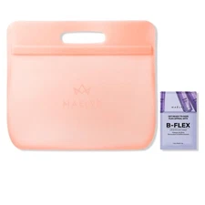 Maelys cosmetics two piece gift set Rubber Makeup Bad with Firming Cream Sample