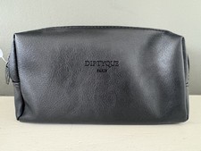 New Sealed Qatar Airways DIPTYQUE Paris Business Class Amenity Kit Black Leather