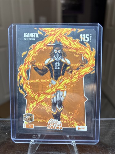 2026 Bo Jackson Battle Arena Jeanetic Ashton Jeanty RC Fire Card 25