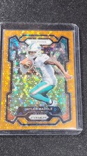 2023 Panini Prizm - Jaylen Waddle #185 Orange Disco Prizm