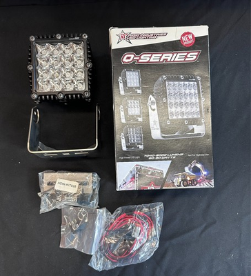 #ad RIGID Industries Q Series LED Light Spot Optic Black Housing Single 24421 $379.00