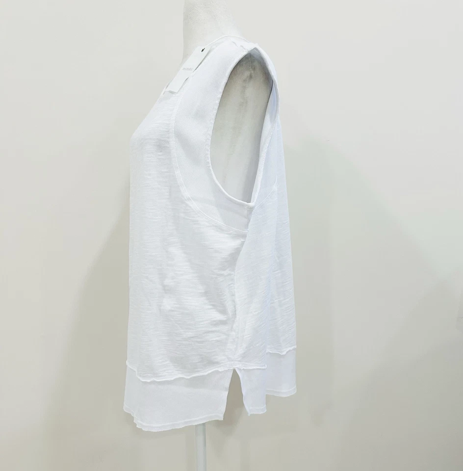 NWT Mododoc Portola Tank Sundance Women’s XL White Sleeveless - Image 2 of 4