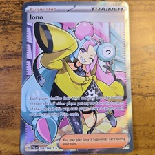Iono 254/193 Sv02: Paldea Evolved Holo Full Art Trainer Pokémon NM on eBay