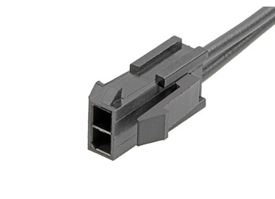 Molex 2147571021 Micro-Fit 3.0 2-Pin Male Plug Cable Dual Row 150mm 6in M-M Pins