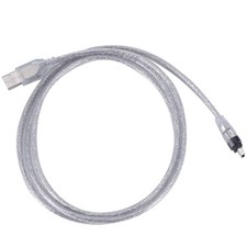 1.5M USB To IEEE 1394 4 Pin Firewire DV Adapter Cable Converter For PC8740