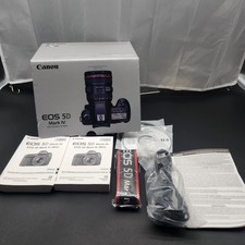 Canon Eos 5D Mark iv Box, Manual, Strap Software, Wire NO CAMERA