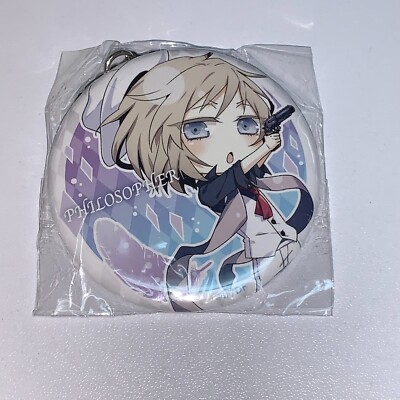 CLOCK ZERO Shuen no Ichibyo Philosopher Can Badge Keychain Charm Anime Goods