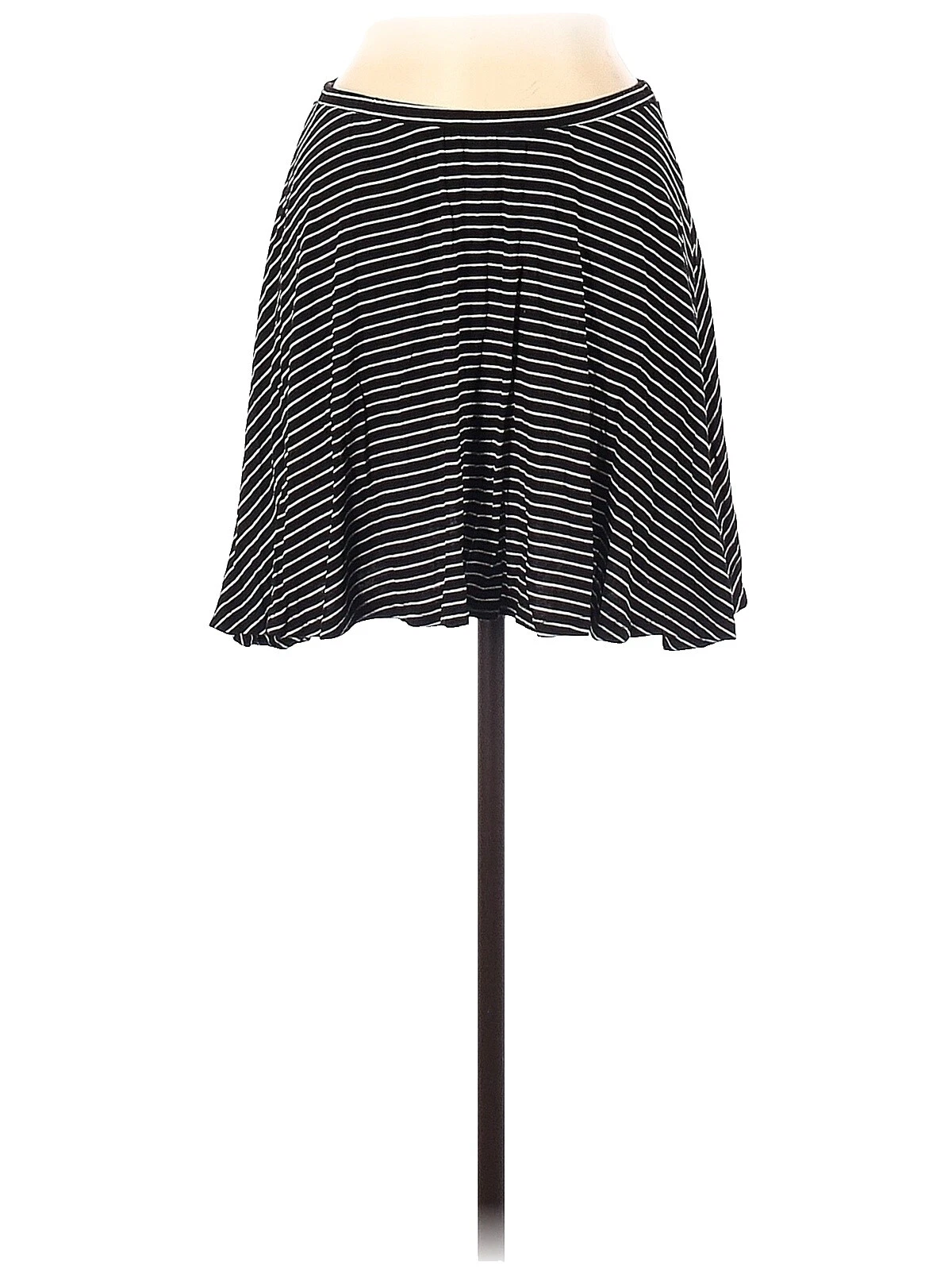 Wet-seal Striped Skirts for Women