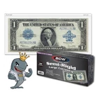BCW Semi-Rigid Currency Holder - Large Bill 50ct FREE SHIP