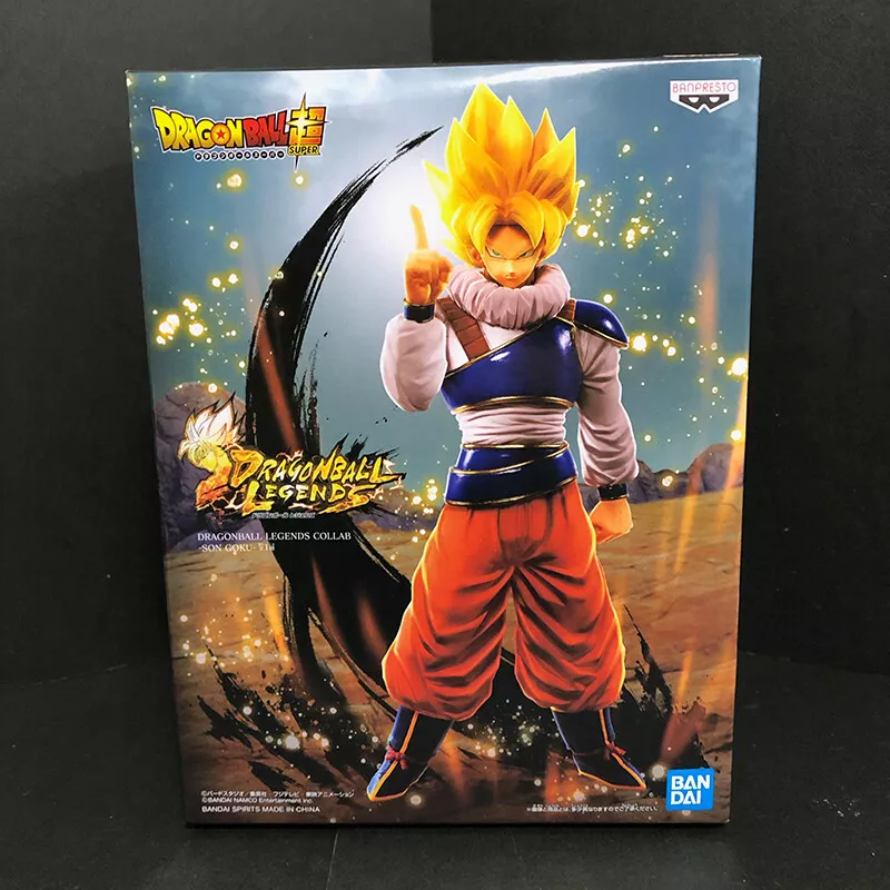 Boneco Goku Dragon Ball Legends Collab - Original Banpresto