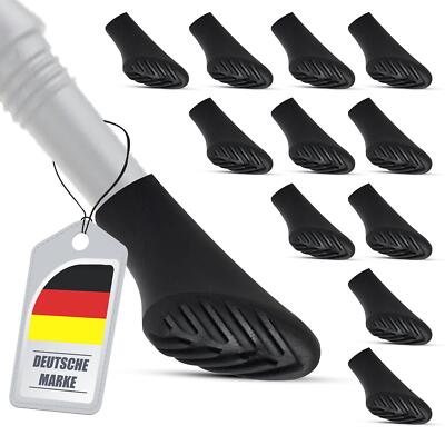 12x Gummipuffer für Nordic Walking Stöcke Aufsätze Trekkingstöcke Pads Aspha