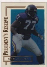 1996 COLLECTOR'S EDGE PRESIDENT'S RESERVE KOREY STRINGER VIKINGS /20000 (MH)58