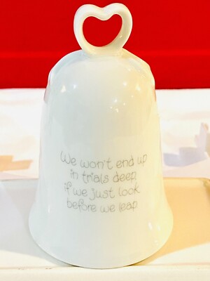 Precious Moments Porcelain Bell Vintage 1985 5” | eBay