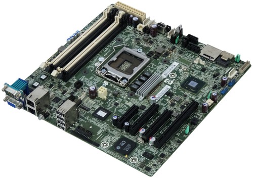 HP 644671-001 LGA1155 4x DDR3 Pcie For ML110 G7 ML120 G7 - 第 1/2 張圖片
