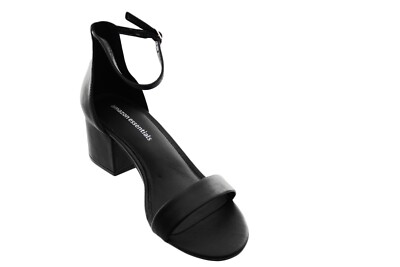 Amazon Essentials Women Heeled Sandals Size Black