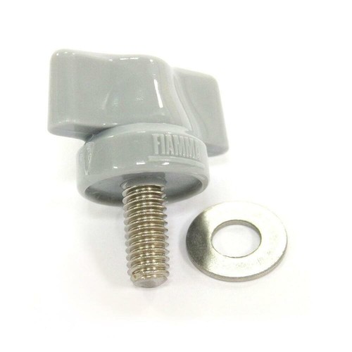 Fiamma Leg Knob and Washer tightening screw for upright awning legs