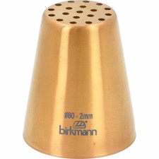 Birkmann spaghetti nozzle no. 80 Injection nozzle nozzle stainless steel copp...