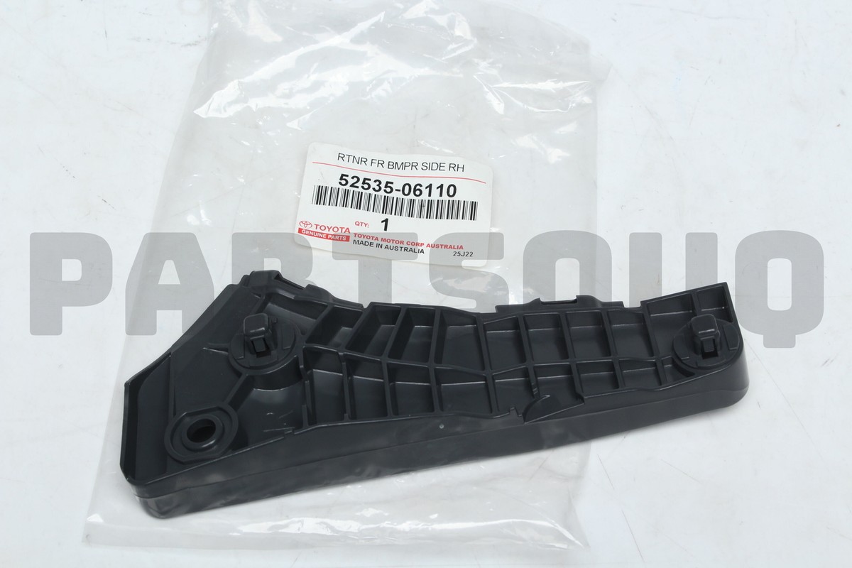 5253506110 Genuine Toyota RETAINER, FRONT BUMPER SIDE, RH 52535