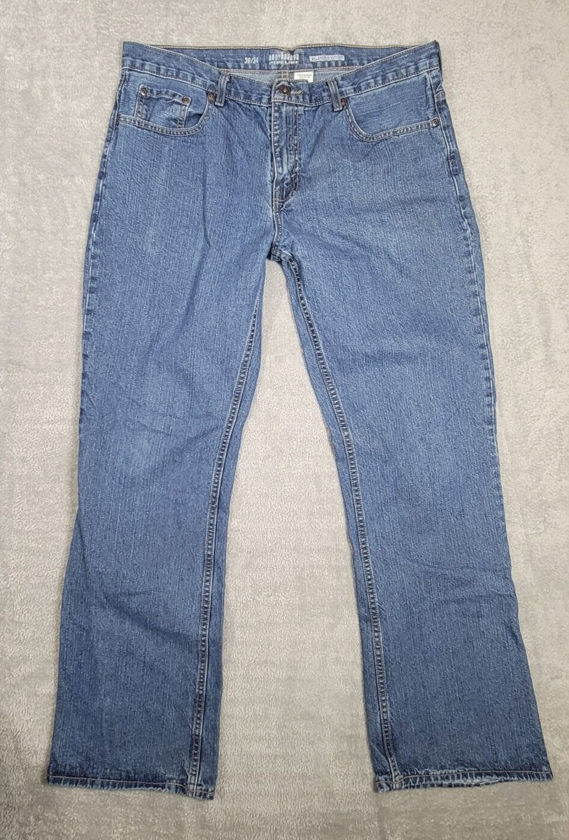 Urban Pipeline Jeans Men's Blue Relaxed Bootcut Medium