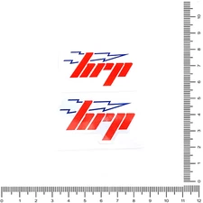 2- HRP Motocross Supercross Repo Stickers Vintage YZ CR RM AHRMA VMX (292)