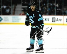 Seattle Kraken Mark Giordano Autographed Signed 8x10 NHL Photo COA #2