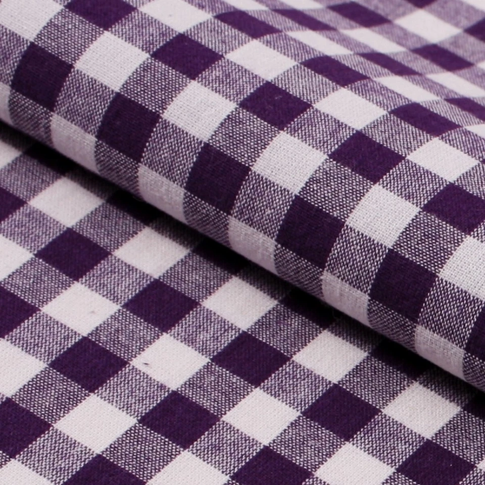 Stoff Meterware Karo 1x1 cm Baumwolle Landhaus Kariert Karostoff Baumwollstoff - Bild 3 von 3