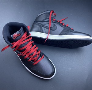 air jordan 1 og black satin