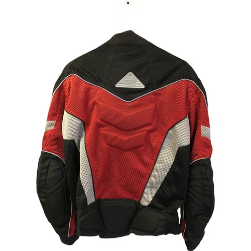 Tour Master Intake Motorcycle Moto Jacket Men 42 Zip Up Black Mesh Padded Riding - Picture 5 of 11