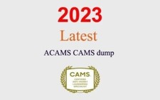 ACAMS CAMS Q A GUARANTEED 1 month update 