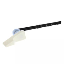 Ultrafit Toilet Tank Trip Lever for Front Left Mount with Cut-To-Fit Plastic Arm