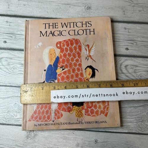 The Witch's Magic Cloth Hardcover Miyoko Matsutani Vintage 1969 Book - Picture 14 of 15