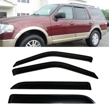 Set Of Window Visors Vent Sun Rain Guard Fit Ford Expedition 1997 1998 1999-2017