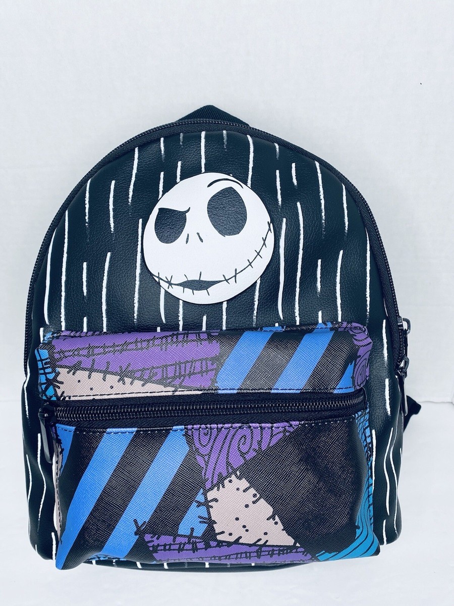 NWT Loungefly Disney Nightmare Before Christmas Jack Skellington Nylon Backpack Amazon.com: Loungefly Disney POP Nightmare Before Christmas  main image 3