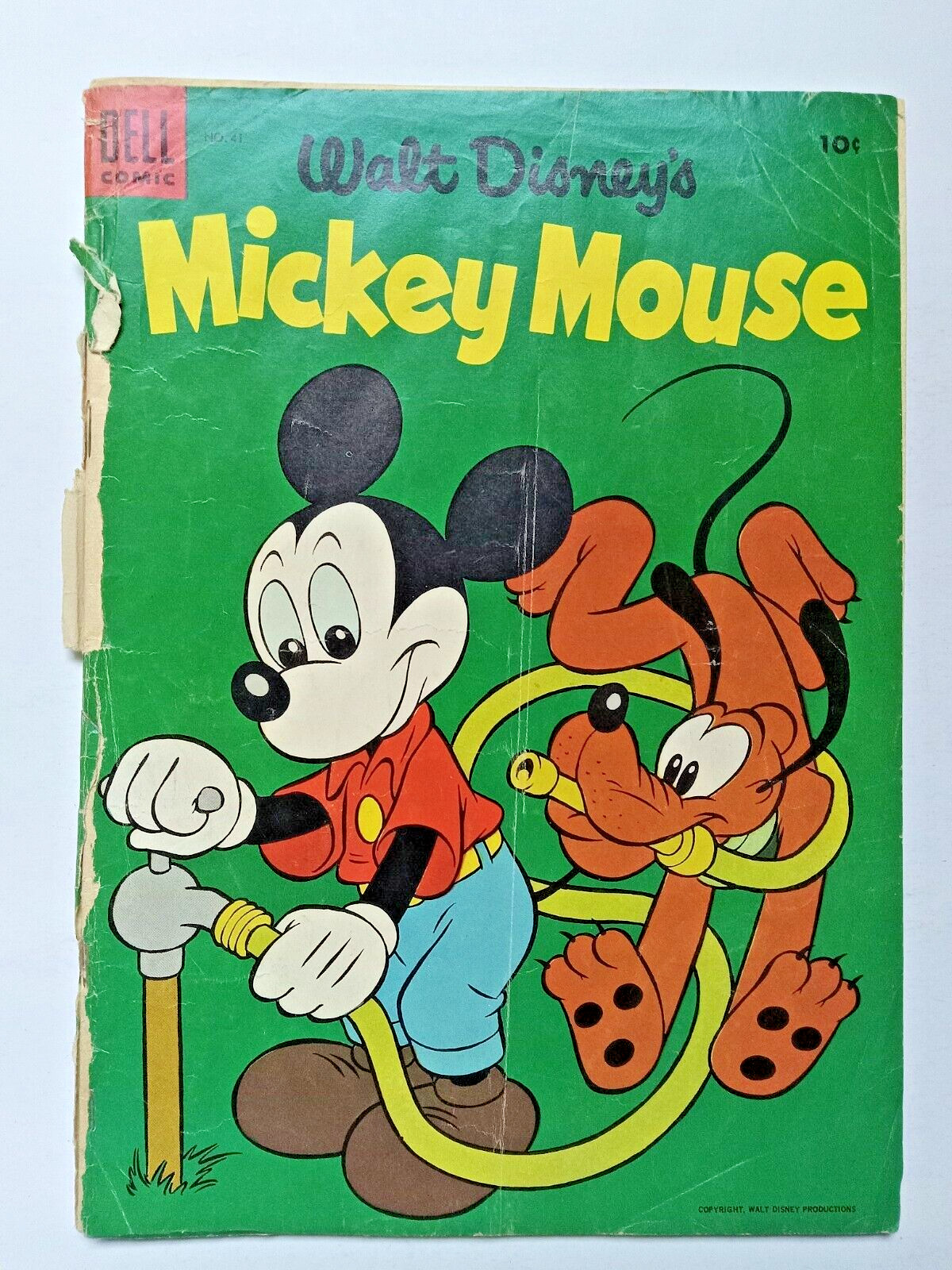 Dell Comics  Walt Disney's MICKEY MOUSE #41  Good  Complete Comic book