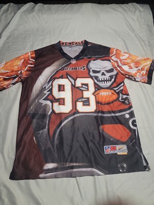 NFL Custom Bengals/Buccaneers Gerald MCcoy Men's Jersey Size XXL