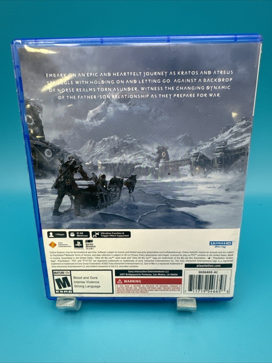 God Of War Ragnarok (Sony PlayStation 5, 2022) 711719546658|