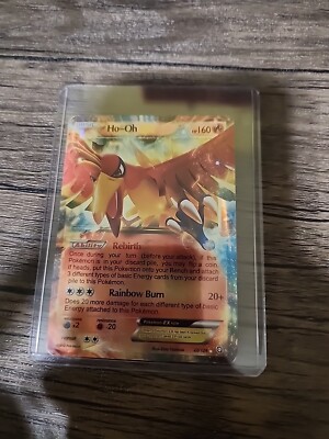 Pokémon TCG Ho-Oh-EX Dragons Exalted 22/124 Holo Holo Rare EX MINT | eBay