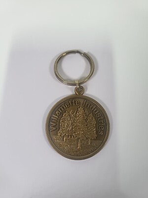 Willamette Industries 75 Years Anniversary Key Chain 1905-1980 Read Description 