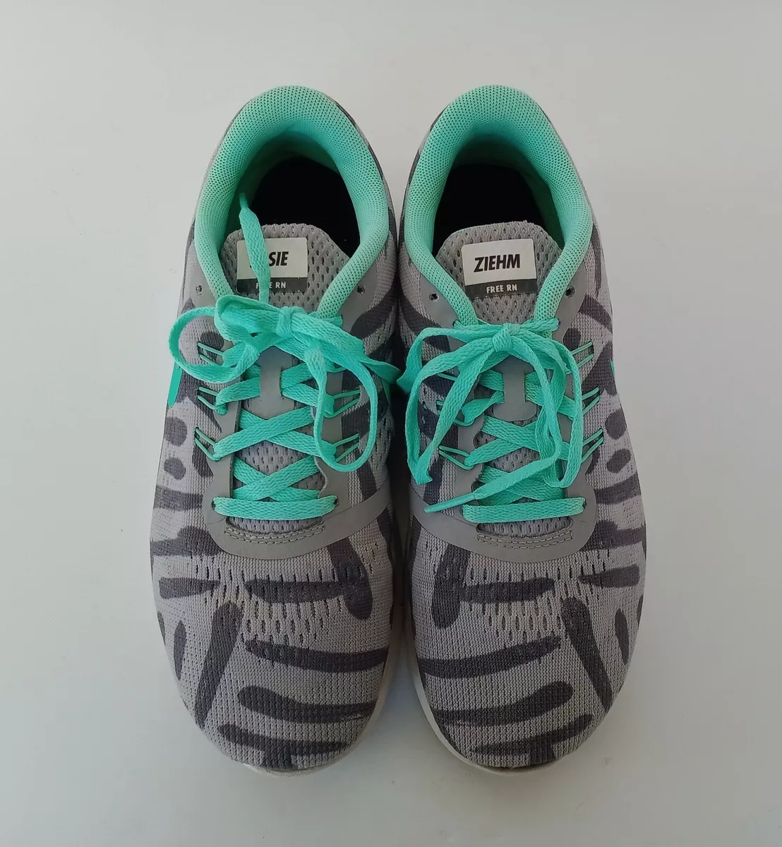Nike ID Free Running Shoes Sneakers 880094 991 Girls Youth Size 6