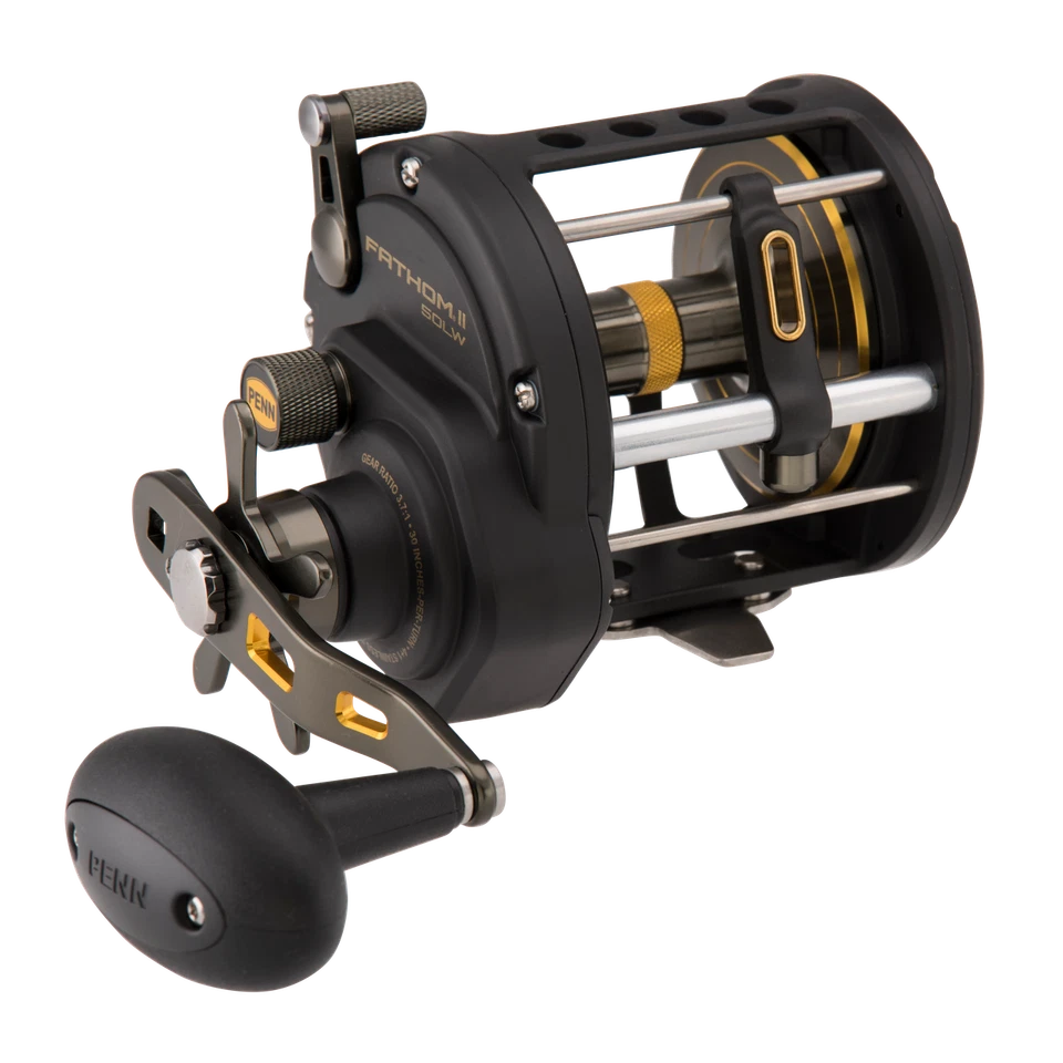 PENN Fathom II Saltwater Level Wind Trolling Reel CHOOSE YOUR MODEL! - Image 2 of 2