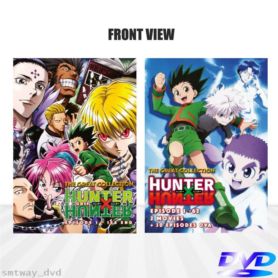 DVD The Great Collection HUNTER X HUNTER Series 2Movies 30OVA ENG DUB All  Region