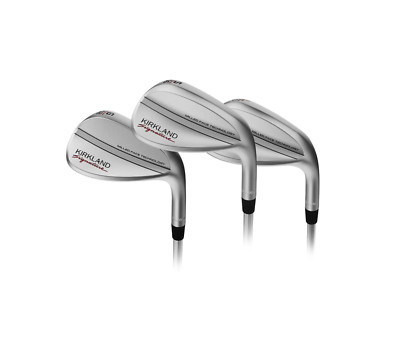 Kirkland Signature 3-teiliges Golf Wedge Set Rechtshänder Carbonstahl Formel