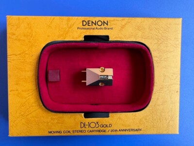 DENON DL-103 GOLD MC Phono Cartridge Limited Model USED JAPAN
