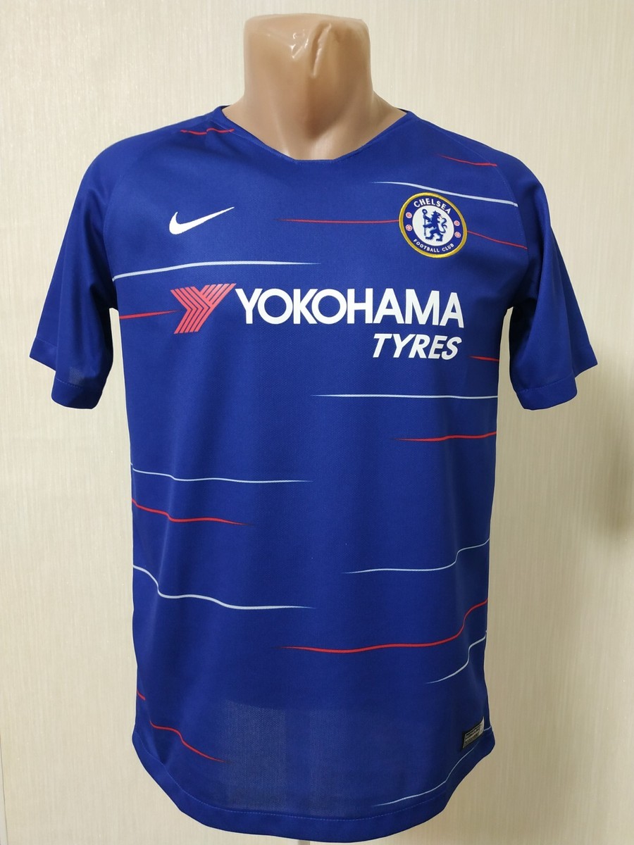 Chelsea football jersey home shirt 2018/2019 size XL Boys | eBay