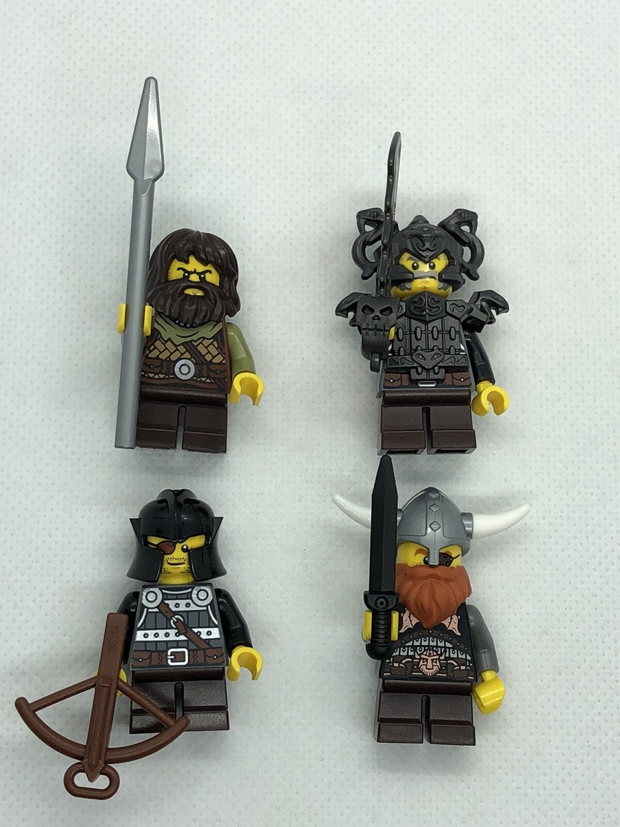 4 X LEGO Dwarves Dwarf Minifigures Figs Castle Fantasy L213 | eBay