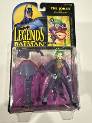 Kenner Legends Of Batman The Joker With Snapping Jaw Action Figure Sealed 1994
