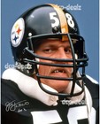 JACK LAMBERT Autographed Reprint, Magnet, Decal, Poster, Metal Sign  S89b