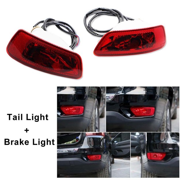 LED Rear Bumper Fog Light For 20112018 Jeep Grand Cherokee WK2 201116